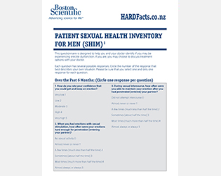 Men’s Sexual Health Questionnaire pdf